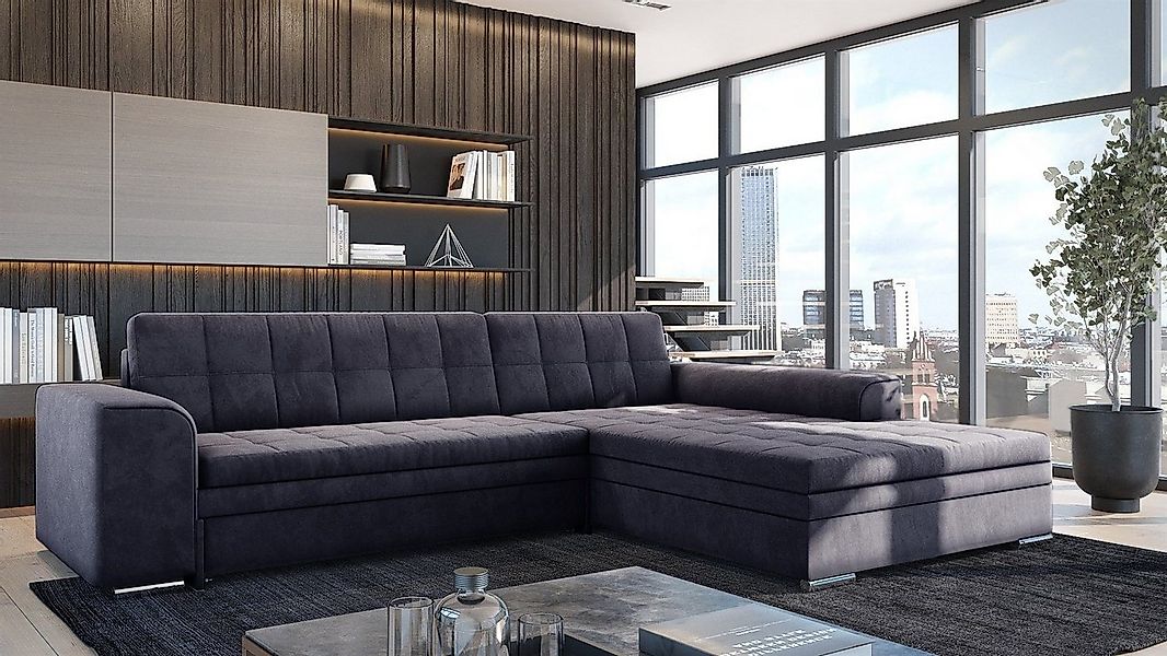 Fun Möbel Ecksofa Sofa SARRA Ottomane günstig online kaufen