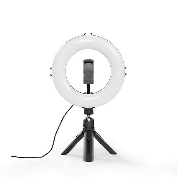 Hama LED-Ringlicht "SpotLight Smart 80 II" für Smartphone, schwarz Ringblit günstig online kaufen