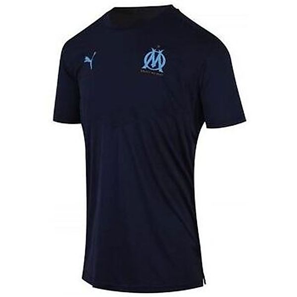 Puma  T-Shirts & Poloshirts OM WARMUP TEE  01 PEACOAT 758653 günstig online kaufen