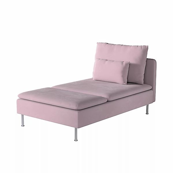 Bezug für Söderhamn Recamiere, rosa, Bezug für Recamiere, Velvet (704-14) günstig online kaufen