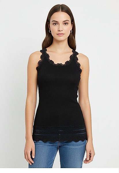 rosemunde Tanktop Benita Silk Top Camisole Vintage-Spitze am Ausschnitt, fe günstig online kaufen