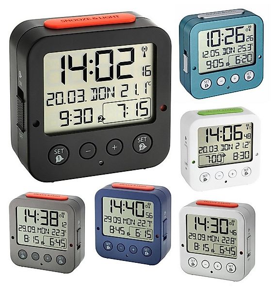 TFA Dostmann Funkwecker Bingo TFA 60.2528 digitaler Reisewecker günstig online kaufen
