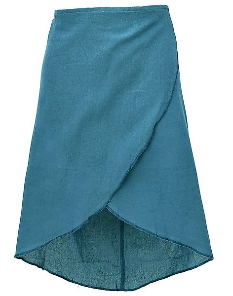 Guru-Shop Minirock Psytrance Goa Wickelrock, Minirock - petrol alternative günstig online kaufen