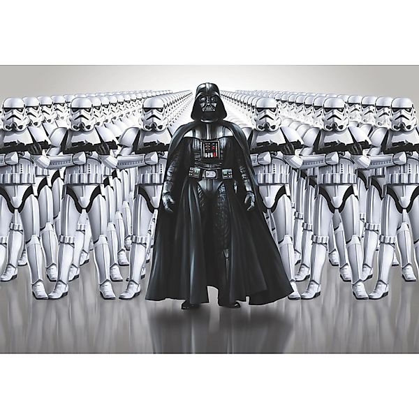 Disney Fototapete Star Wars Imperial Force Grau und Schwarz 368 x 254 cm 61 günstig online kaufen