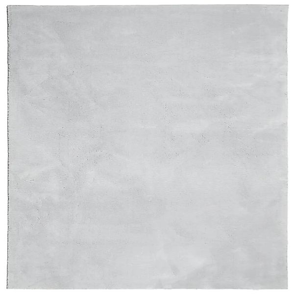 vidaXL Teppich HUARTE Kurzflor Weich und Waschbar Grau 120x120 cm 375075 günstig online kaufen