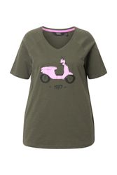Ulla Popken T-Shirt T-Shirt Vespa Classic günstig online kaufen