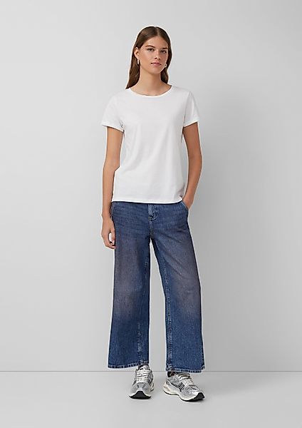 QS Weite Jeans Jeans-Hose CATIE Jeans-Culotte günstig online kaufen