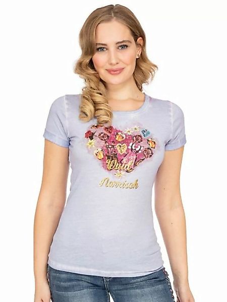 MarJo Trachtenshirt T-Shirt TATJANA veilchen günstig online kaufen