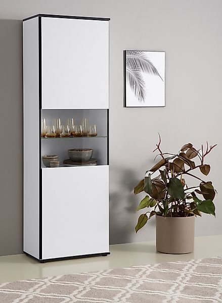 HELA Vitrine Ariana mit angeschrägten Griffmulden, günstig online kaufen