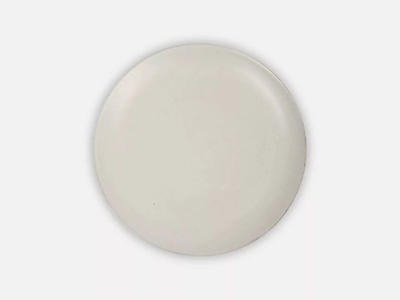 Schlichter Teller Aus Keramik // Weiß Klein günstig online kaufen