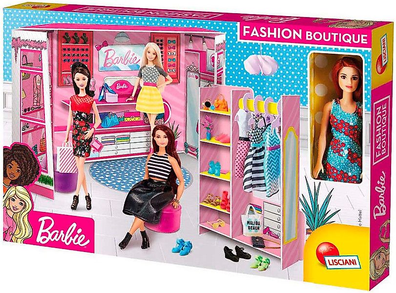 Lisciani Anziehpuppe Barbie - Fashion Boutique günstig online kaufen