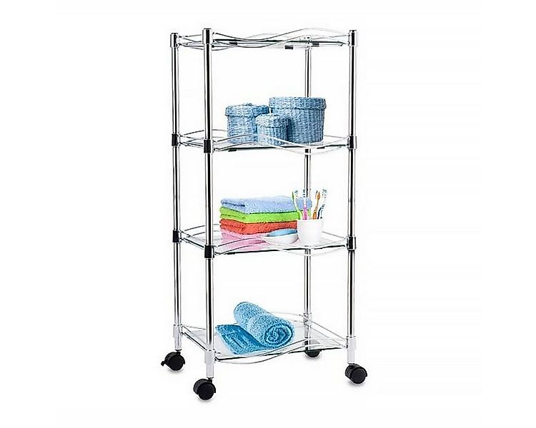 casa pura Regalwagen Luna, 40x30x89 cm, Standregal mit 4 Böden, Wohndekorat günstig online kaufen