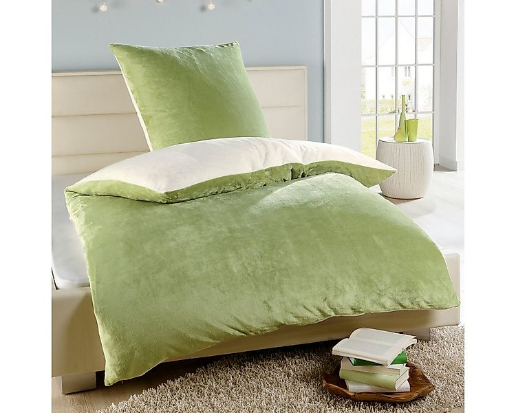 Malika Wendebettwäsche 135x200 + 80x80 cm Cashmere Touch Bettwäsche, atmung günstig online kaufen