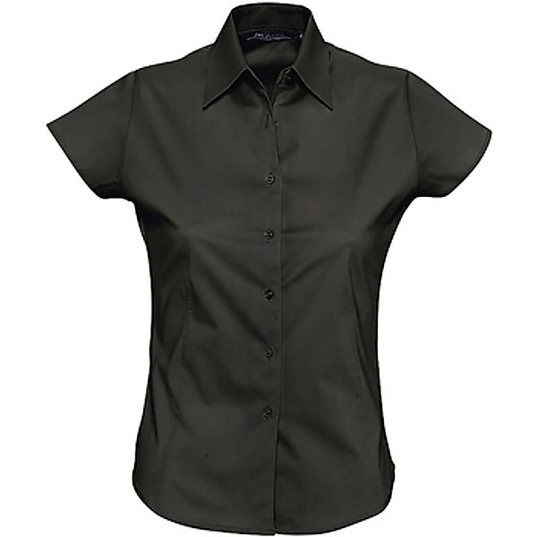 Sols  Blusen EXCESS CASUAL-CAMISA STRECH MUJER MANGA CORTA günstig online kaufen