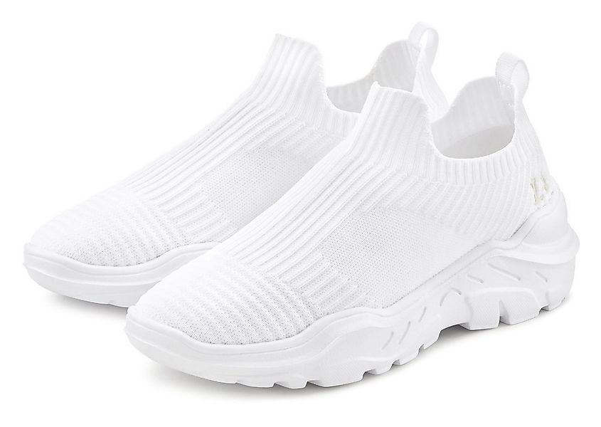 LASCANA Sneaker Halbschuh, Slipper, Freizeitschuh zum Reinschlüpfen VEGAN günstig online kaufen