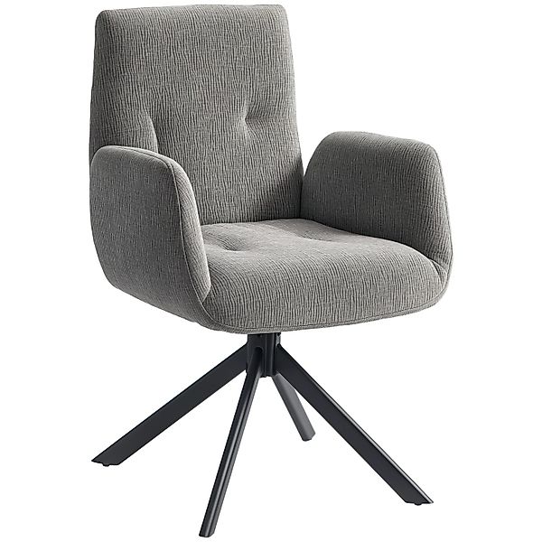 HOMCOM Sessel Drehbar Loungesessel mit Armlehne für Wohnzimmer Schlafzimmer günstig online kaufen