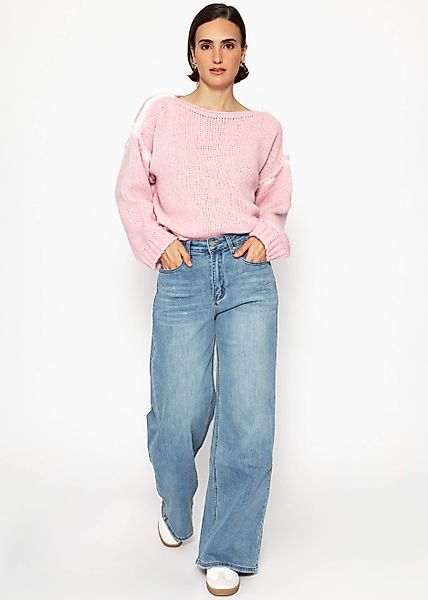 SASSYCLASSY Strickpullover Oversize Pullover Damen mit günstig online kaufen