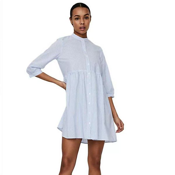 Vero Moda Sisi Kurzes Kleid XS Snow White / Stripes Cashmere Blue günstig online kaufen