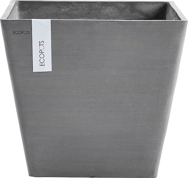 ECOPOTS Blumentopf ROTTERDAM Grey, BxTxH: 40x40x35 günstig online kaufen
