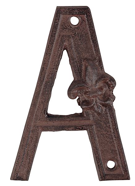 esschert design Briefkasten Gusseiserne Hausnummerzusatz "A" günstig online kaufen