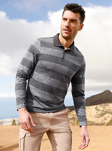 Catamaran Poloshirt "Langarm-Poloshirt" 1 Stk. tlg. günstig online kaufen