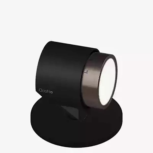 Occhio Lui Basso Zoom Tischleuchte LED, Kopf schwarz matt/Body schwarz matt günstig online kaufen
