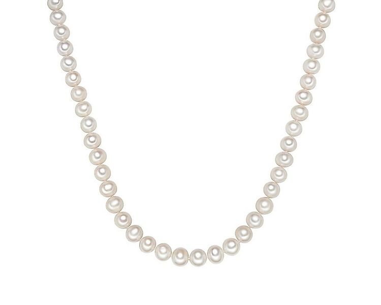 Valero Pearls Perlenkette silber, mit Süßwasser-Zuchtperle günstig online kaufen