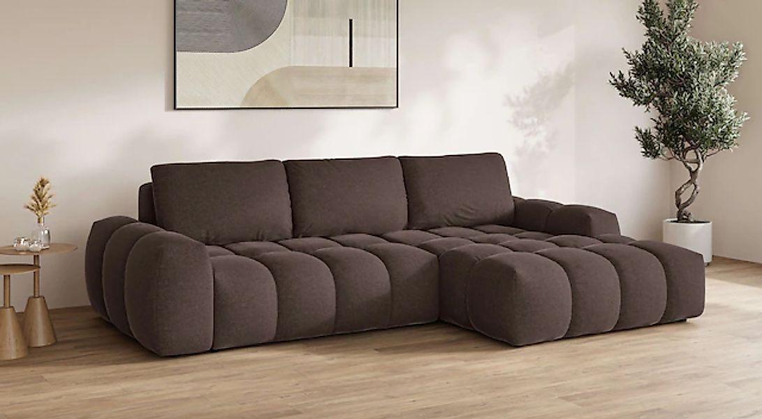 INOSIGN Ecksofa »AZITA klein optionale Schlafsofa mit Bettkasten, B/T/H: 27 günstig online kaufen