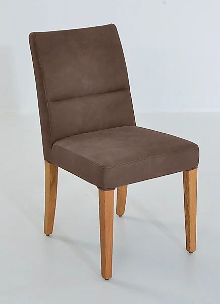 K+W Komfort & Wohnen 4-Fußstuhl »GOBY« () 4-Fuß-Holzstuhl in Wildeiche geöl günstig online kaufen