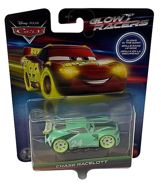 Disney Spielzeug-Auto Disney Cars Chase Racelott Glow Racers Die Cast Fahrz günstig online kaufen
