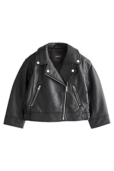 Next Lederimitatjacke Bikerjacke aus Polyurethan (1-St) günstig online kaufen