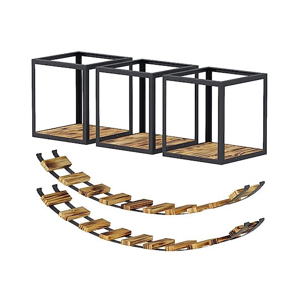 QLS Katzen-Kletterwand LOFT Deckenmontage, Set Aus günstig online kaufen