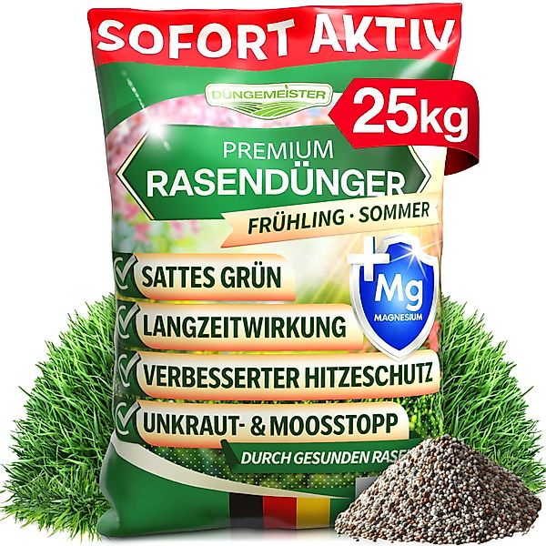 DÜNGEMEISTER Rasen-Langzeitdünger Rasendünger Frühjahr/Sommer für sofort günstig online kaufen
