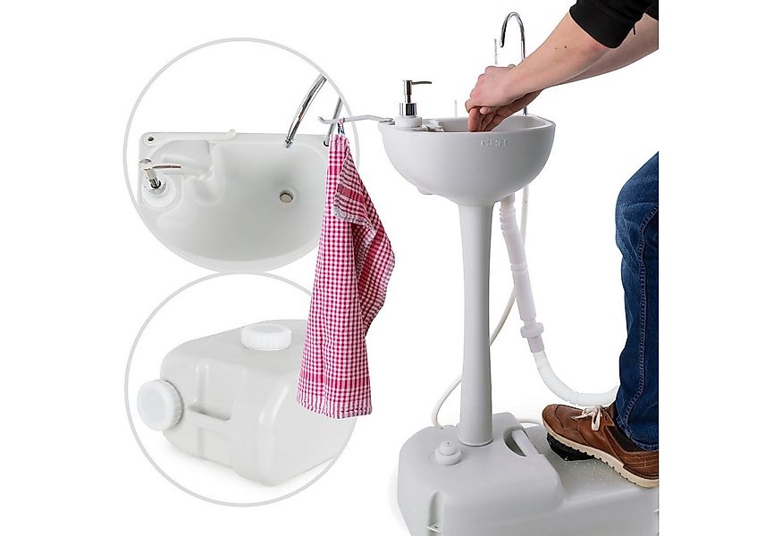 Stagecaptain Waschbecken PSW-17 Portables Festival Camping-Waschbecken (Del günstig online kaufen