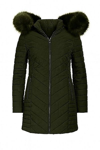 Aurela Damenmode Steppjacke Damen Outdoor Jacke mit Teddyfell - LH105 - mit günstig online kaufen