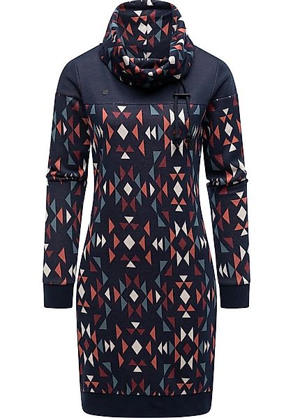 Ragwear Sweatkleid Chlloe Aztec YOUMODO stylisches Langarm Midikleid mit Az günstig online kaufen