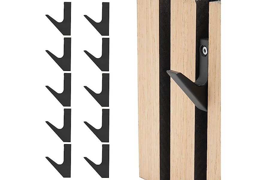 TSB Werk Kleiderhaken Garderobenhaken für Akustikpaneele Kleiderhaken, (10- günstig online kaufen