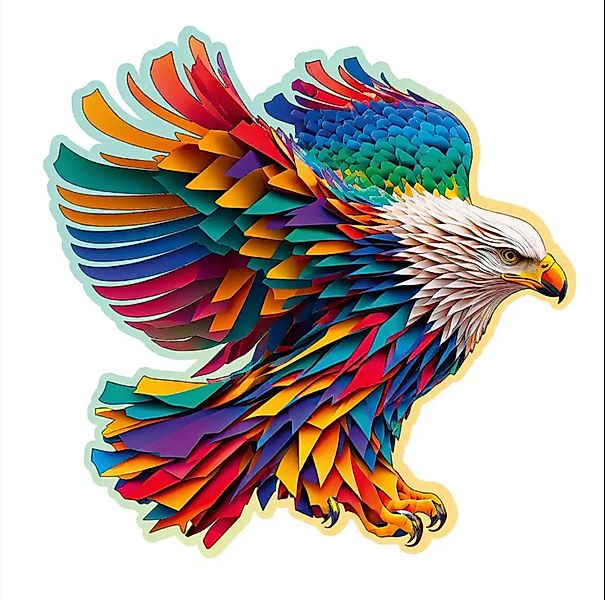 Wooden City Puzzle Holzpuzzle Adler- Puzzle günstig online kaufen