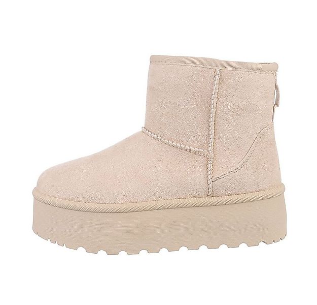 Ital-Design Bequemer Schaftschuh für Damen – stilvoll und warm Snowboots (8 günstig online kaufen