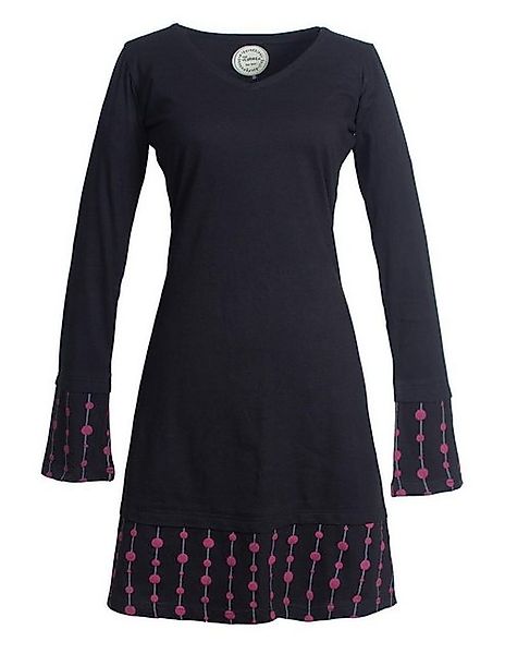 Vishes Jerseykleid Lagenlook Jerseykleid Strickkleid Sweatshirt-Kleid Elfen günstig online kaufen