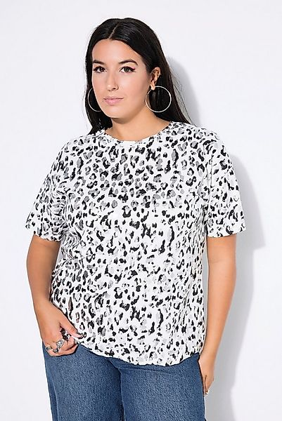 Studio Untold T-Shirt T-Shirt Silver-Leo Halbarm günstig online kaufen