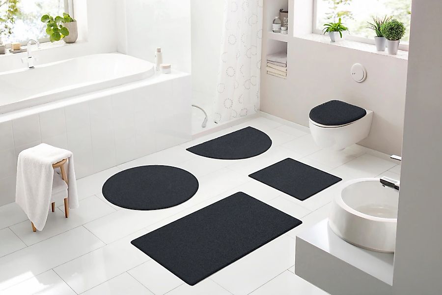 Bruno Banani Badematte "Danny" Höhe 20 mm rutschhemmend beschichtet schnell günstig online kaufen