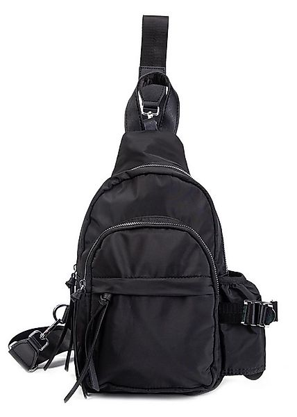 ITALYSHOP24 Schultertasche Damen Crossbody Sling-Tasche Brusttasche Bodybag günstig online kaufen