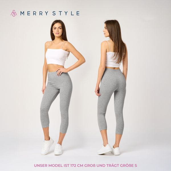 Merry Style Leggings Caprihose Damen 3/4 günstig online kaufen