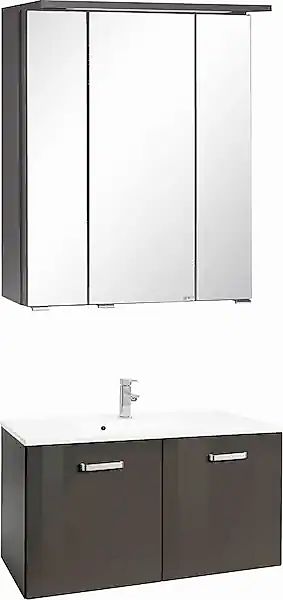 welltime Badmöbel-Set "Ravenna", (2 St.), Breite 80 cm, Bad-Unterschrank mi günstig online kaufen