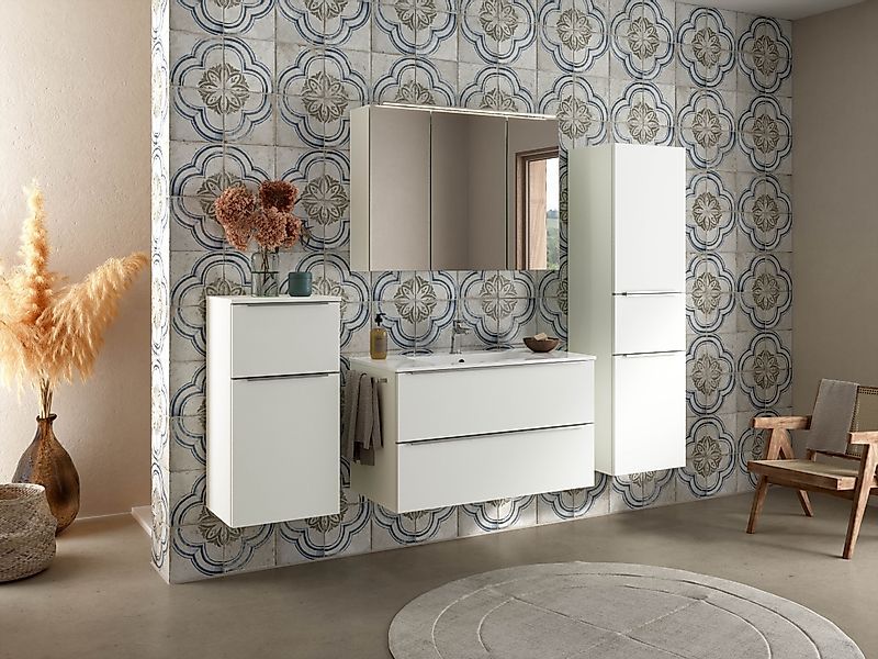 nobilia® Badmöbel-Set Levere, (2-St., vormontiert, mit günstig online kaufen