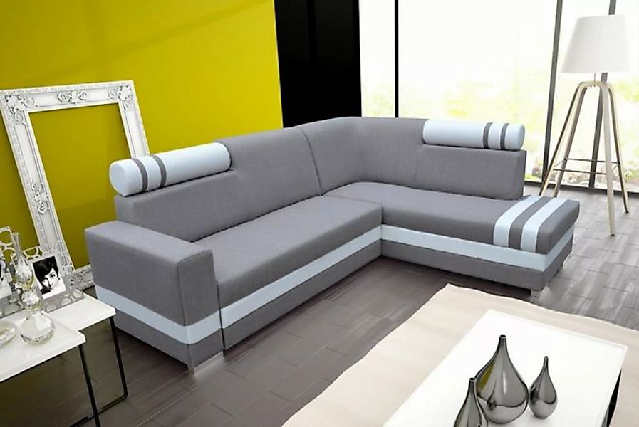 JVmoebel Ecksofa Design Ecksofa Couch Wohnlandschaft Schlafsofa Schlafsofa günstig online kaufen