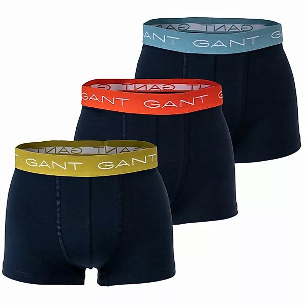 GANT Herren Boxer Shorts, 3er Pack - Trunks, Retro Pants, Cotton Stretch Ma günstig online kaufen