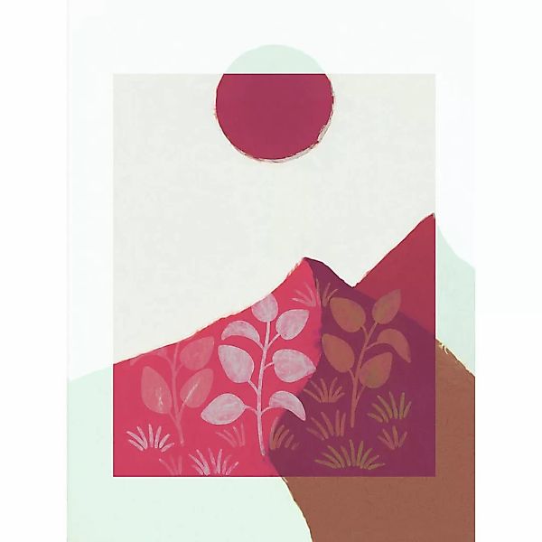 Komar Poster Plant a Garden Abstrakt B/L: ca. 30x40 cm günstig online kaufen