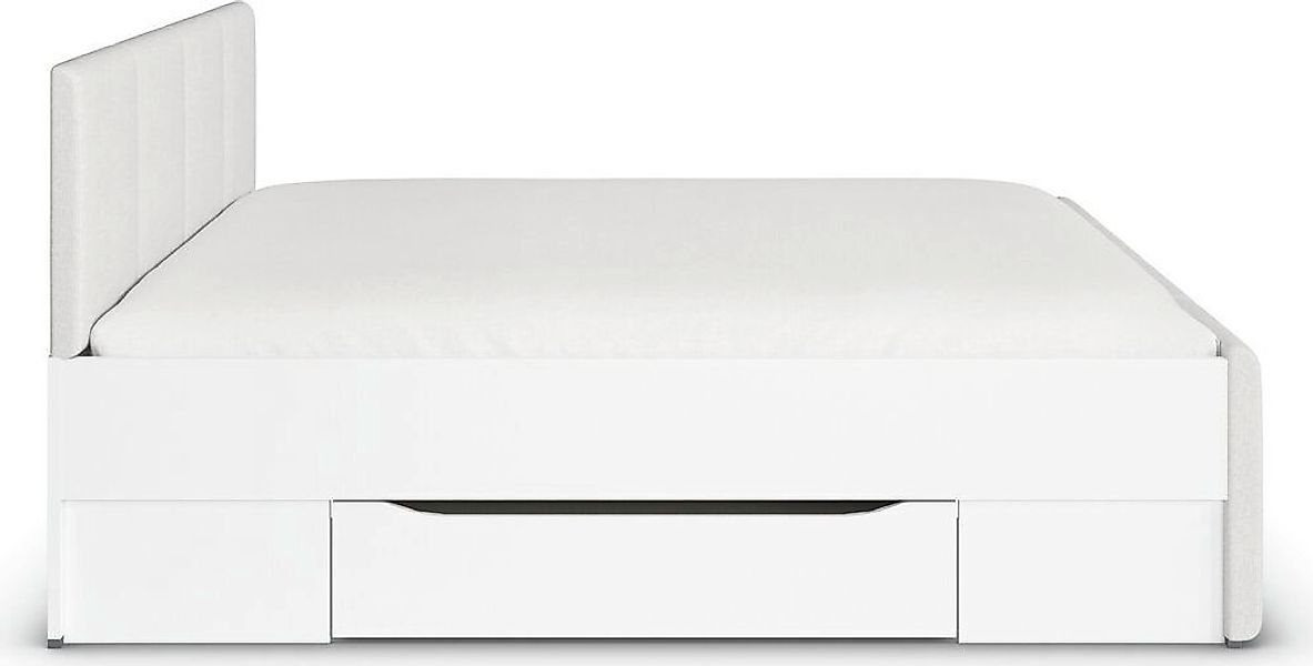 rauch Bett "Doppelbett Polsterbett Stauraumbett AGORDO", (180x200 cm), prak günstig online kaufen
